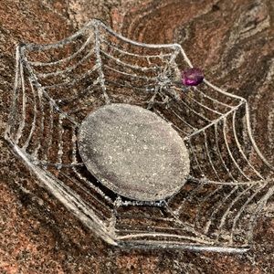 Spider Web Candle Holder